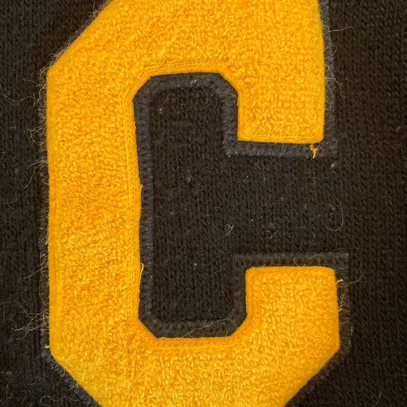 Men’s Large Acrylic Cardigan Sweater Colorado University Boulder Buffalos - Picture 2 of 5